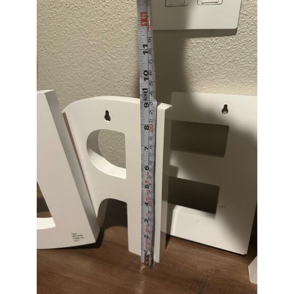 DREAM Wood Pink/White Hanging or Shelf Lettering Decor - Picture 5 of 11